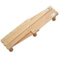 Accordion Wall Hanger 10 Hooks Pack Of 2 Natural Wood Wall Mounted Expandable Accordion Peg Coat Rack Hanger 2 Pack. 