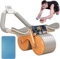 Automatic Rebound Abdominal Wheel,Ab Roller Wheel Core Exercise Equipment. 