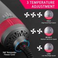 Professional Hair Dryer Brushes Set, 5 in 1 Hot Air Dryer Brush Set with Detachable Hair Brush Comb,One-Step Hot Hair Dryer for Straightening Curling Drying Combing Scalp Massage Styling. 
