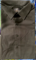 GS Men's Black Dress Shirt – Size 20, Sleeve 34/35 – Classic Fit, Formal Long Sleeve Shirt. 