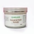 Hand and Foot whitening Scrub 100 Gram by Wellaxa. 