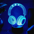 3D LED Gaming Setup RGB Lamp USB Powered Gaming Room Children's Lamp Bedroom Night Lights LED Table Lamp Indoor Lighting Gifts. 