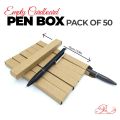 Empty Pen Box Card Pack of 50. 