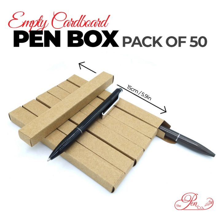 Empty Pen Box Card Pack of 50