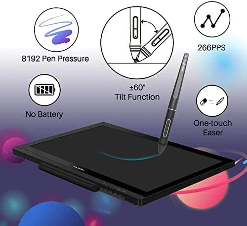 HUION%20KAMVAS%2020%20Graphics%20Drawing%20Tablets%20with%20Screen%20Drawing%20Pen%20Display%20Graphics%20Monitor%20Tilt%20Function%20Battery-Free%20Stylus%208192%20Pressure%20Level%20with%20Adjustable%20Stand%20-%2019.5%20Inch%20-%20Image%208