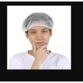 Pack of 20 Pieces Disposable Stretchable Green Caps, Cover Hair for Cooking and Hygiene. 