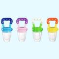 Pack of 2 | Baby Silicone Squeeze Spoon Feeder with Fruit Pacifier. 