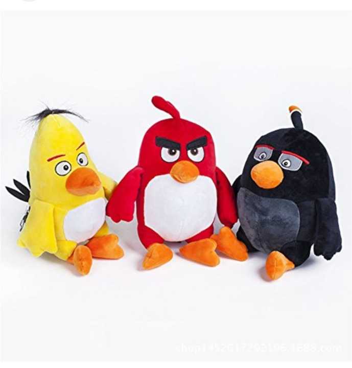 Angry Birds Game Stuffed Plush Soft Toy 22cm - 1 Piece - Pillow Bed Decoration Children Toy Creative Birthday Gift Claw Machine Doll