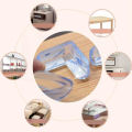 Silicone Table Protector Transparent Corner Protector Baby Safety Silicone Protector Table Corner Edge Protection Cover - 4/8/12 Pcs. 