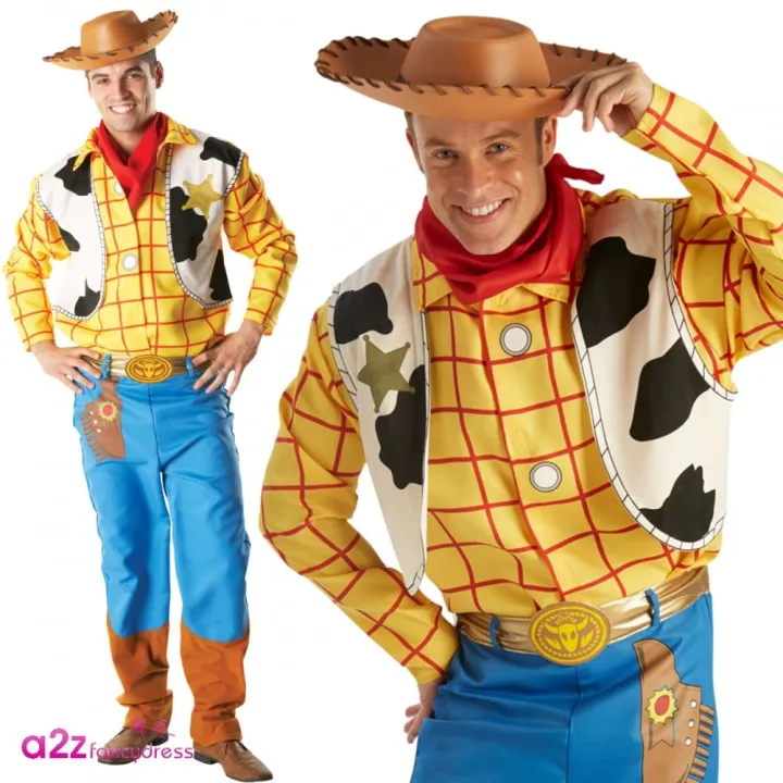 Woody Deluxe Sheriff Disney Toy Story Cowboy Western Mens Costume for — free download