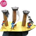 【shengxiong6525】Delicate Original Pirate Ship Cartoon Cake Rack Cupcake Stand Fo Cake Party Birthday Party Cake Display Decorations Lovely Gift. 