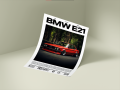 BMW E21 wall poster | wall frame | wall art | wall canvas | home decoration. 
