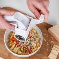 Hand Held Rotary Cheese Grater Handheld Cheese Cutter Slicer Shredder. 