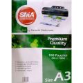 A3 size 75M 100pcs Lamination Pouches A3 75 Microns Lamination Pouch Hard Binding Card Pouch Lamination Pouches A3 SMA Lamination Pouches A3 SMA. 