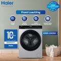 Haier -08kg/ Steam Wash Series/ Fully Automatic/ Front Loading Washing Machine/ HWM 80-12929S3 (525mm Big drum/ Steam Wash/ Hygiene Wash/ Smart Inverter Motor) 10 Years Warranty. 