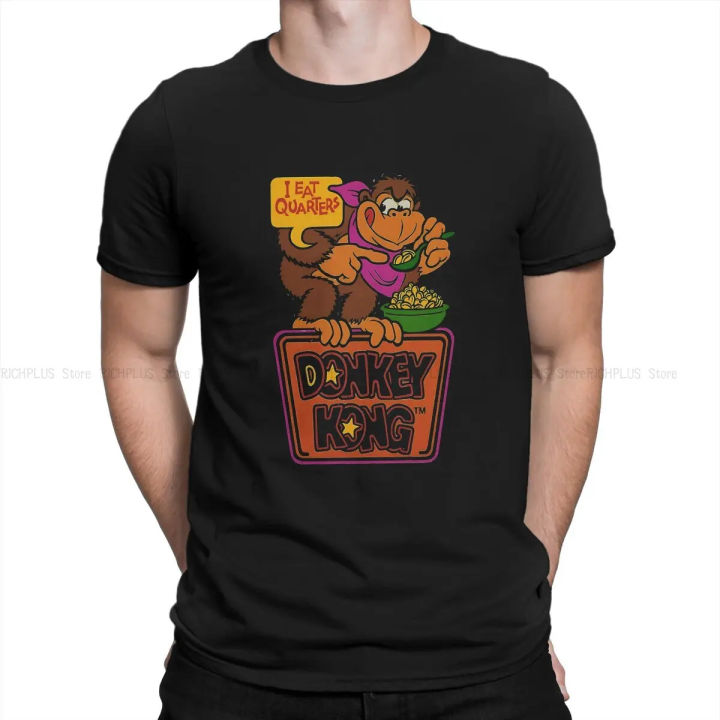 Donkey Kong Game T-Shirt Metro Classic Polyester T Shirt Leisure Men Tee Shirt New Design Trendy