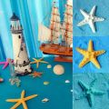 5Pcs Resin Starfish Ornament Beach Ocean Sea Star Home Wall Party Decoration. 