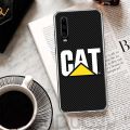 Caterpillar Logo Cover For Huawei P30 P40 P50 P10 P20 Lite Phone Case Mate 40 30 20 10 Pro Print Customized Coque Fundas. 