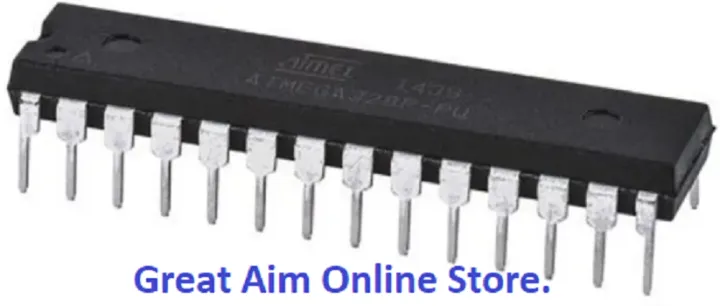Atmel ATMEGA328P | ATMEGA328P-PU 28 Pin | Microcontroller Dip IC Chip ...