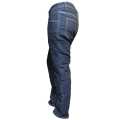 Men's Kevlar jean, Kevlar Pant with Level2 knee and thigh protection, Motorcycle riding denim jean with reinforced Kevlar febric. 