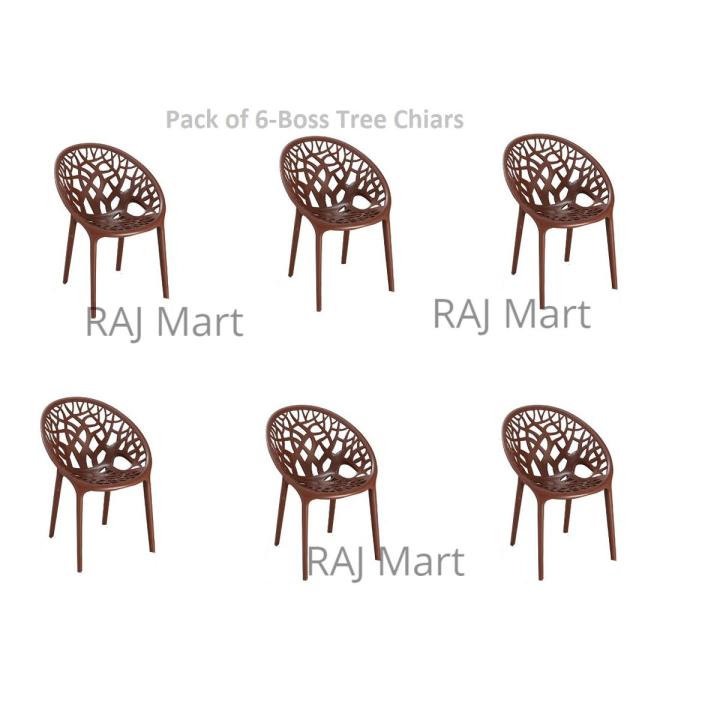Tree Chairs - Set of 6 Original Boss Chairs Set New Design