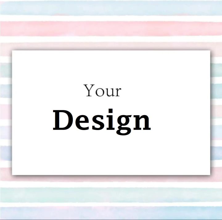 100 Pcs Custom Thank You Cards business card Full colour Single side printing Gift decoration card Personalized logo Wedding invitation