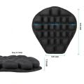 Motorcycle Seat Memory Foam Cushion Breathable Non-Slip Seat Cover for touring & long riding. 