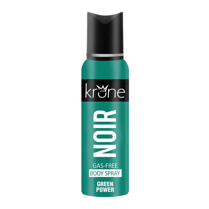 Krone Noir Green Power Perfume Body Spray For Men - 120 ml