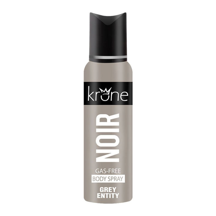 Krone Noir Grey Entity Perfume Body Spray For Men - 120 ml
