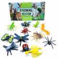 MINI 12PCS Realistic Different Kind Insect Figures Educational Montessori Learning Toy. 