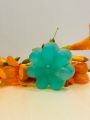 Handmade Floral Glycerin Soap Bar | Customizable Flower Soap | Pack of 6 | Organic Soap with Choice of Fragrance & Color. 