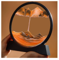 Sandscape Painting - Sand Clock - Moving Sand Art - Hourglass Sand Timer - 3D Moving Sand Mountain Lamp with Metal Stand - Showpiece - Home Decoration | Moving Sand | ByteExpress. 