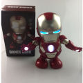 Douyin has the same style of Iron Toyman, who can dance and sing, electric robots, music, lights, children's gifts, cross-border. 