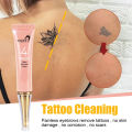 Permanent Tattoo Removal Cream Painless Fast Fading Cleaning Ointment Skin Safe Cleaning Agent Quick Cleaning Tattoo Remover Gel. 