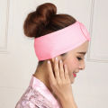 Headband accessories bath makeup hair wrap towelings headband salon spa face beauty washing tools adjustable elastic stretch Pack of 2. 