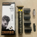 T9 Rechargeable Plastic Hair Trimmer  Cordless Beard  Hair Clipper with Sharp Stainless Steel T-Blade | Lightweight Men’s Grooming Trimmer. 