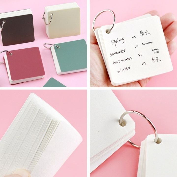 multi-purpose Portable Pocket Memo Pads with Ring Loose Leaf Memory ...