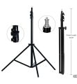 Ring Light 32cm with 7.5ft Tripod Stand , Alumunim Rod Stand. 