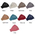 Korean Elastic Knitted Headbands Cap Wide Brim Handmade Hair Bands Sports Hair Accessories Bundled Hair Warm Headwrap Face Wash. 