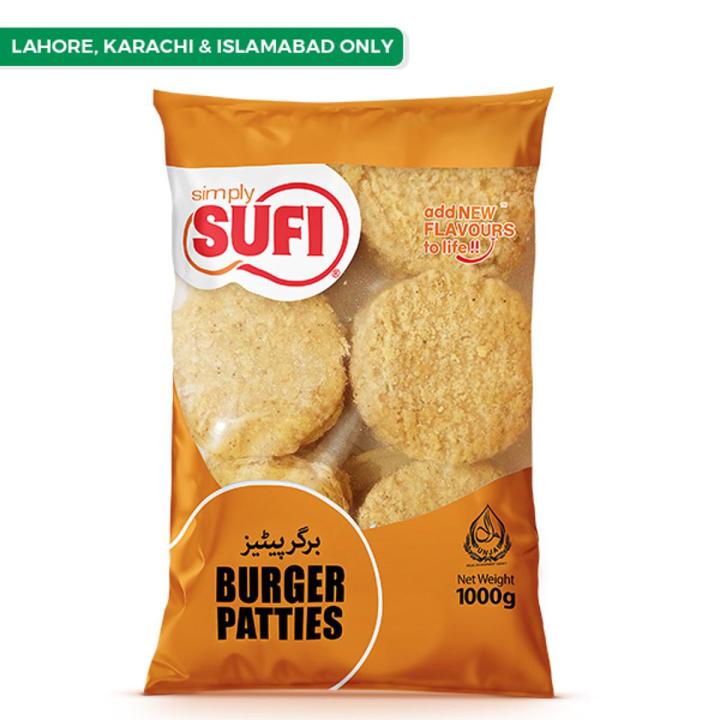 Simply Sufi Burger Patties Saver Polybag 1000 grams