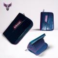 Bibosi New Card Holder 11 Slot PU Leather Small Zipper Wallet for Men & Women. 