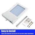 【Best  Discounts】30W 500LM 24LED Solar Wall Light PIR Motion Outdoor Garden Walkway Security Lamp. 