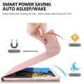iPad Keyboard Case 9.7" 6th Generation for New iPad 2018/2017 (5th Gen) - iPad Air 2/Air 1 - Wireless Bluetooth Keyboard - Magnetic Auto Sleep/Wake (Rose Gold with White Keyboard). 