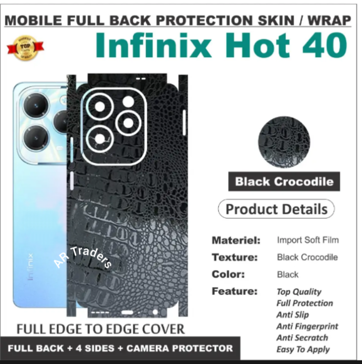 infinix%20hot%2040%20/%2040Pro%20FULL%20BACK%20360%20premium%20Protection%20Skin%20Wrap%20full%20cover%20Premium%20Quality%20back%20sheet%20wrap%20-%20Image%203