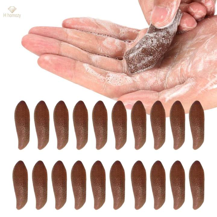 20Pcs Fake Poo Toys Props Poo Rubber Spoof Toy for April Fools' Day Party