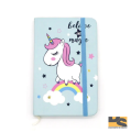Cute Unicorn Notebook Diary Book With Lined Paper For Kids Girls cute stationery for girls. 