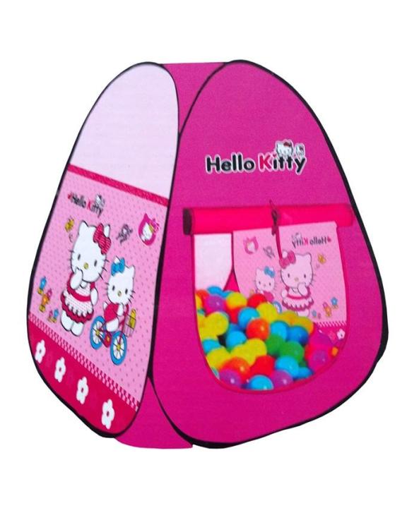 Dora/Frozen/Hello kitty Play House outdoor indoor learning tent for Kids Tent With 25 multicolor plastic Balls
