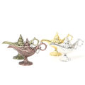 Hollow Fairy Tale Aladdin Lamp Wishing Tea Pot Retro Home Aromatherapy Ornaments SEVICH. 