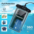 Universal Waterproof Mobile Pouch - Waterproof Mobile Case - Waterproof Mobile Case Underwater PVC Bag - Touch Screen Premium Cell Phone Pouch Cover. 