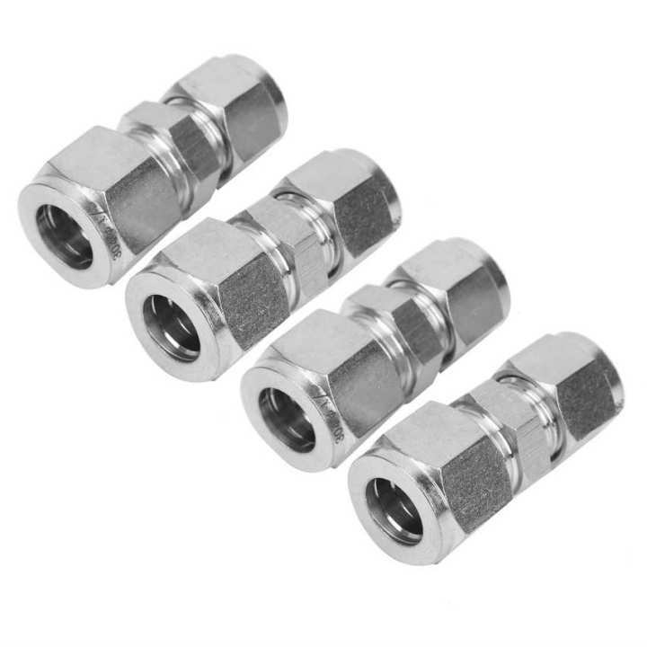 Double%20Ferrule%20Reducer%20Straight%204Pcs%20Stainless%20Steel%20Compression%20Fitting%20Double%E2%80%91Ferrule%20Tube%20Adapter%20for%20Pipe%20-%20Image%208